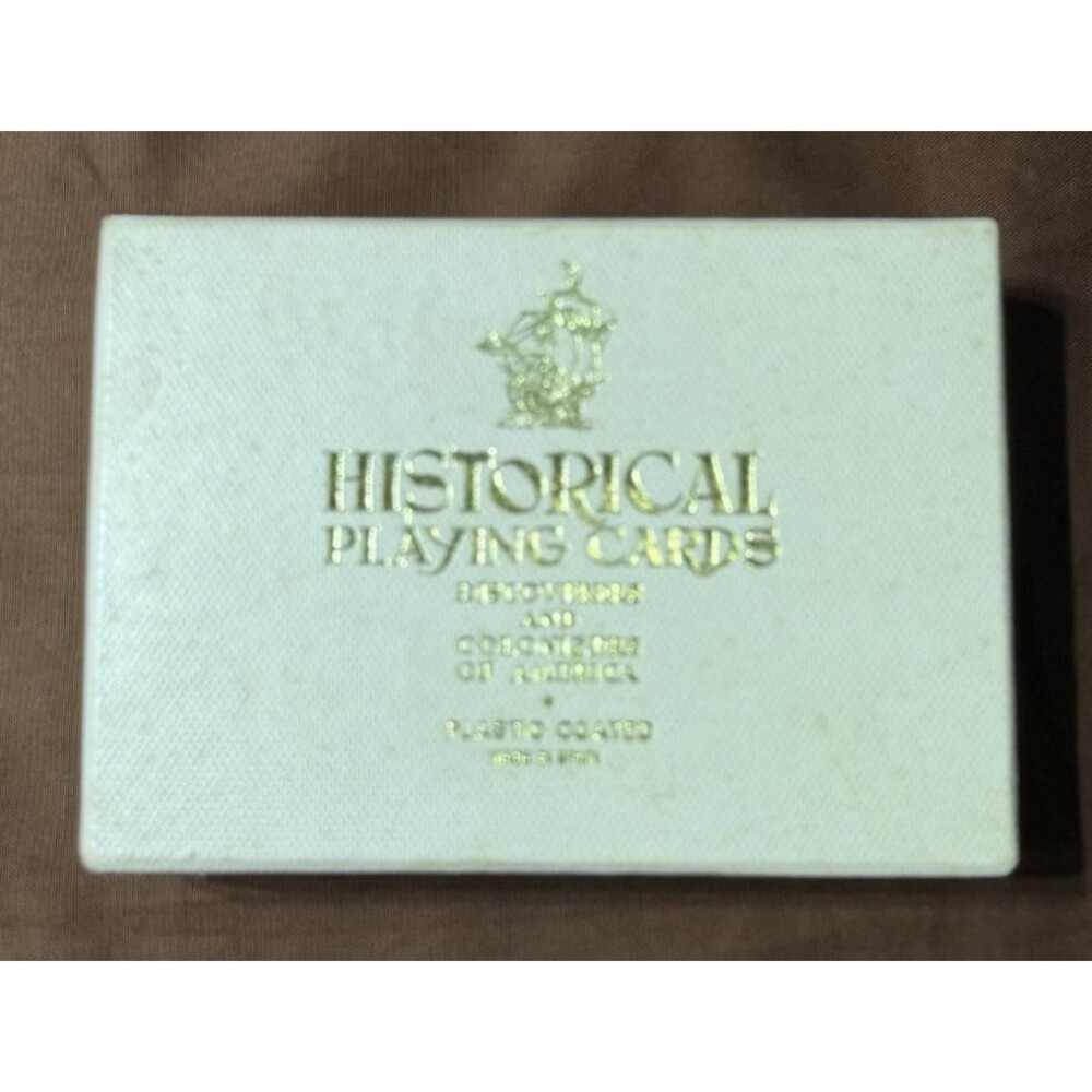 Discoverers & Colonizers of America Historical Playing Cards 2 Deck Set Complete